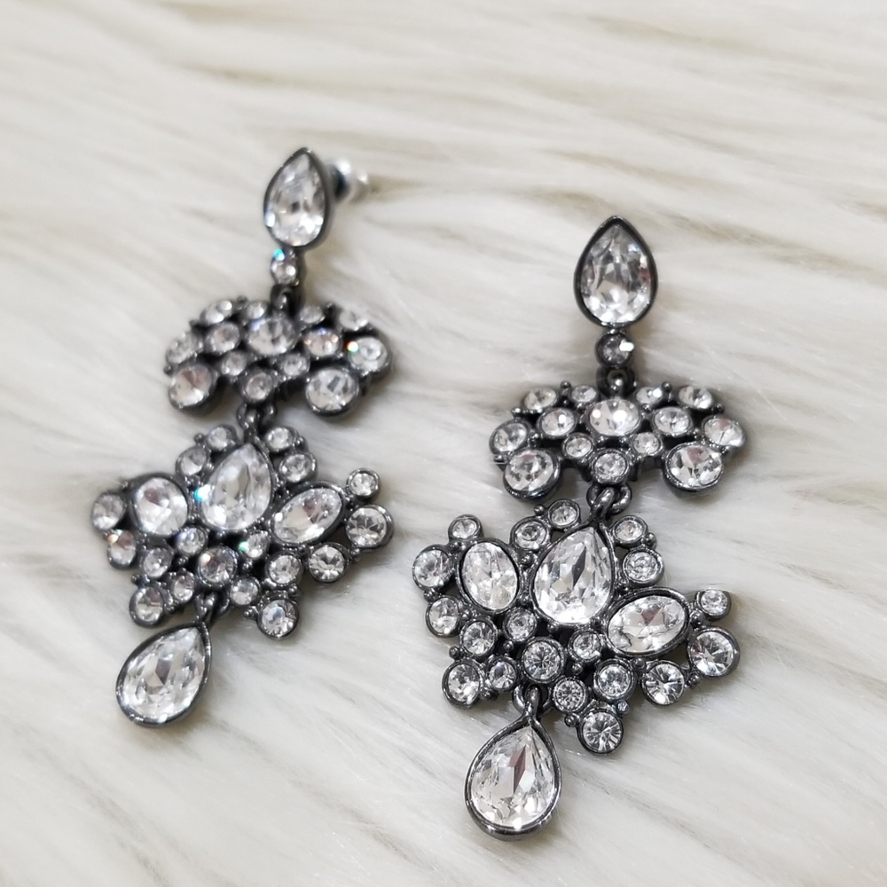 Givenchy rhinestone earrings